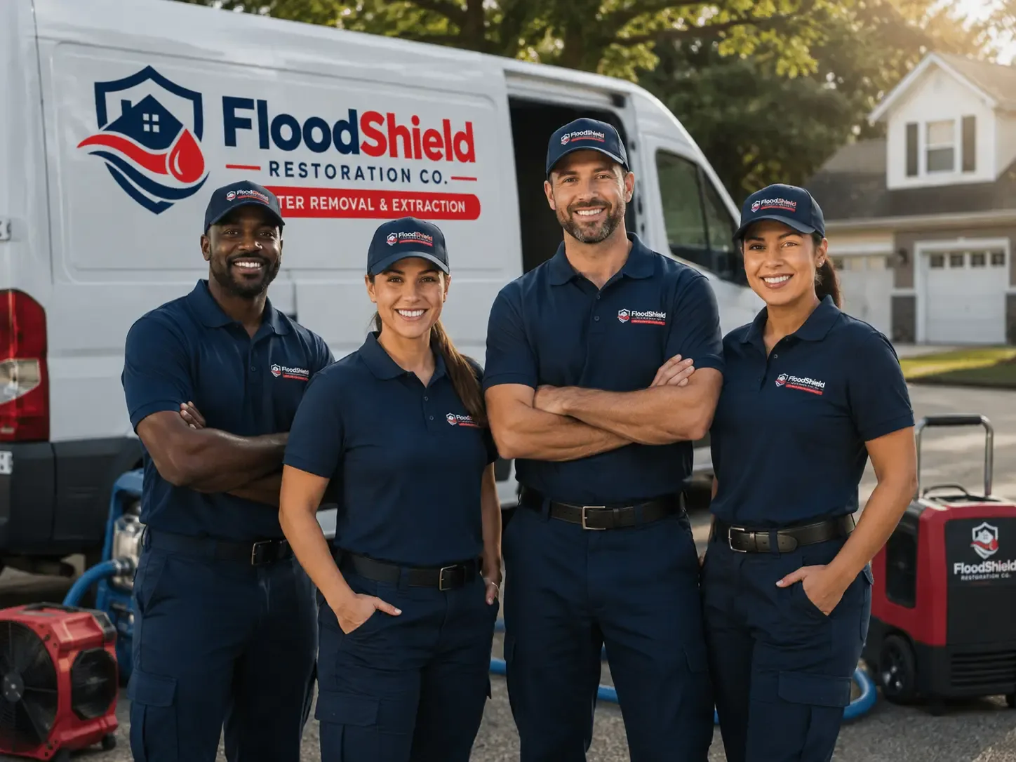 Flood Damage Restoration company in Low Moor, VA