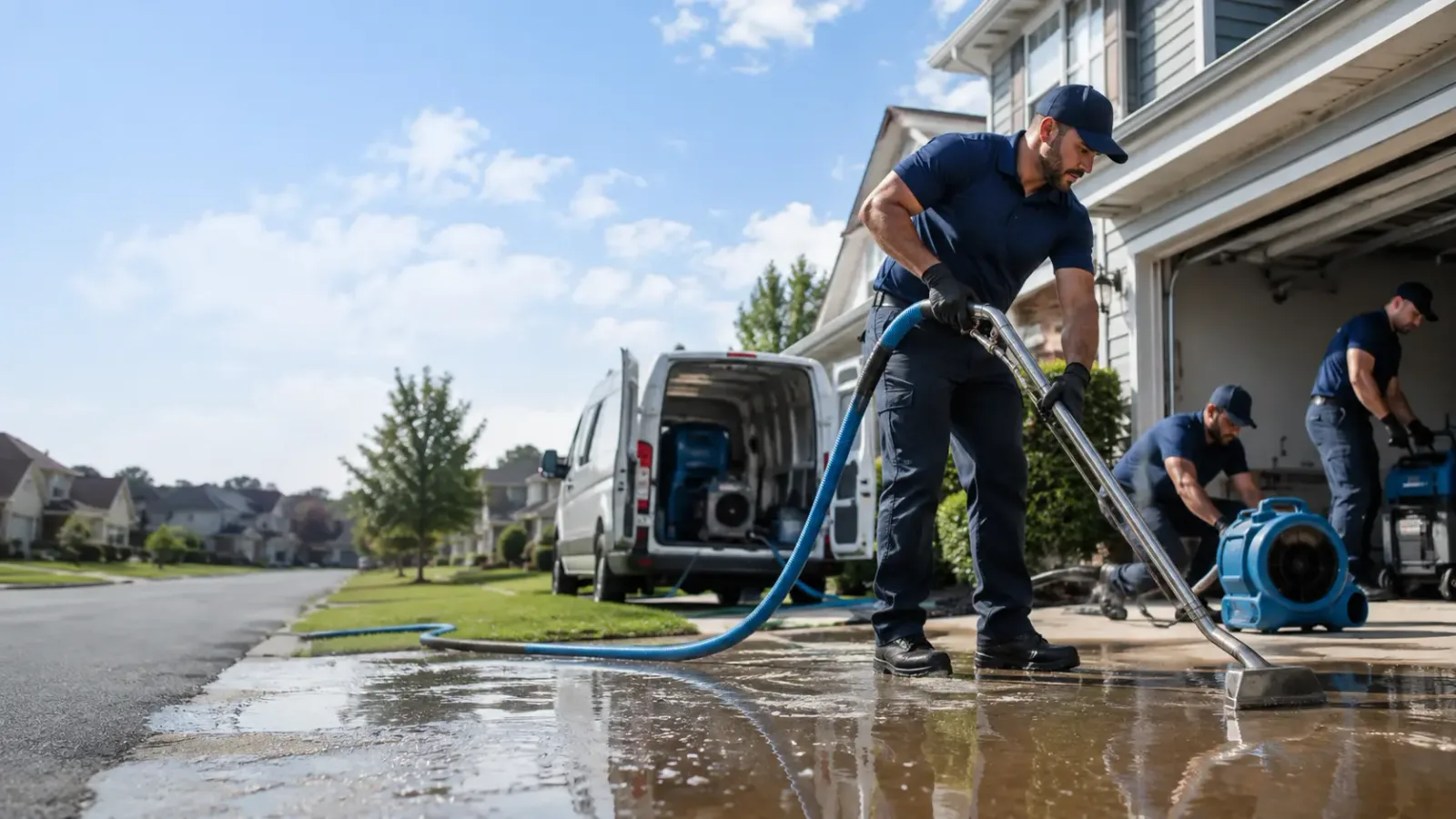 Flood Damage Restoration in Low Moor, VA